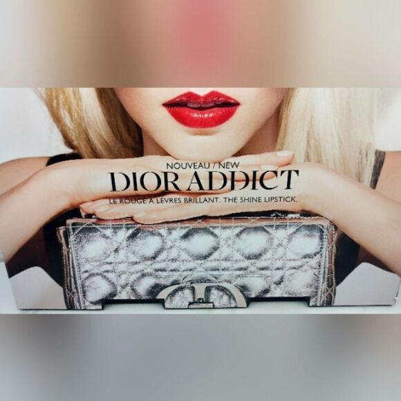 Dior Acrylic Store Display Christian Dior Addict Art Beauty Home 2 Sided - Picture 4 of 10